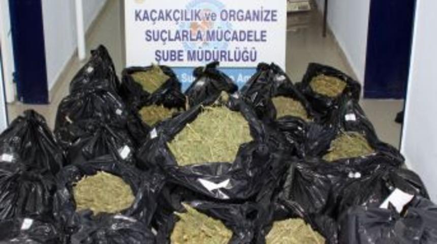 Gaziantep&rsquo;te 177 kilo esrar ele ge&ccedil;irildi