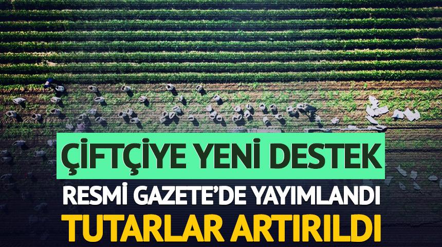&Ccedil;ift&ccedil;iye yeni destek paketi: Tutarlar artırıldı!