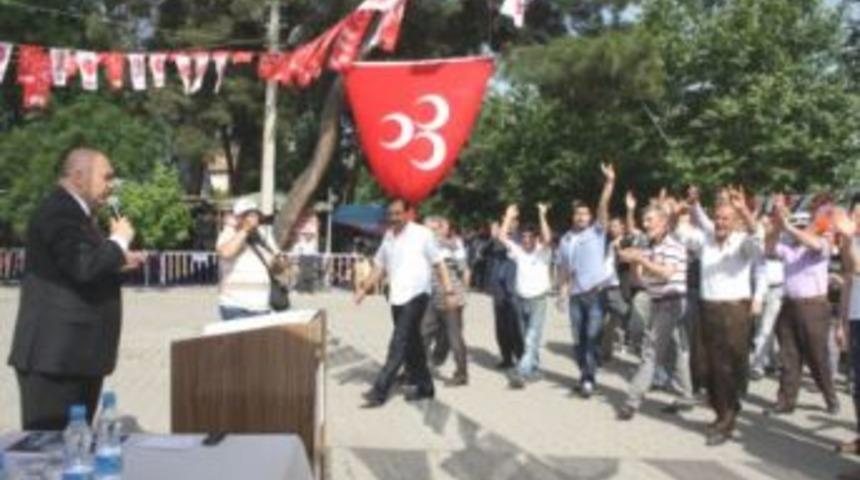 MHP Milletvekili adaylarının Osmancık'ta