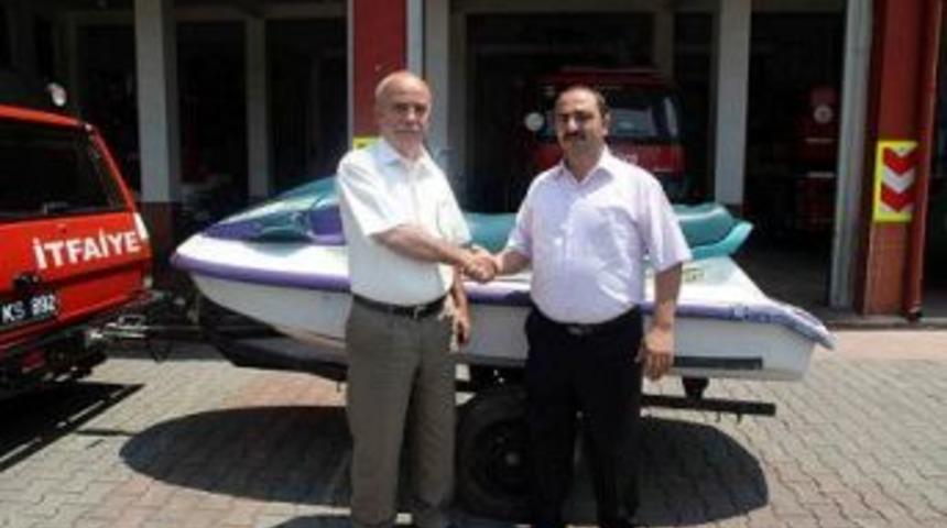 Kurtarma Timi&rsquo;ne anlamlı bağış