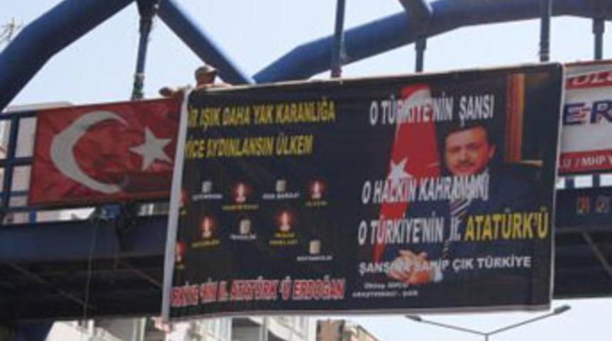 Başbakana Atat&uuml;rk benzetmesine tepki
