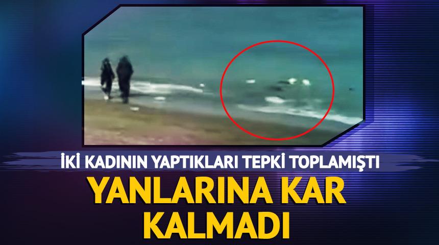 Yer: D&uuml;zce! Piknik &ccedil;&ouml;plerini denize atan kadınlara para cezası