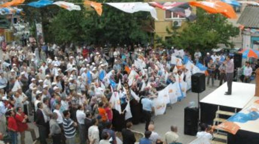 Dursunbey'de AK Parti Mitingi
