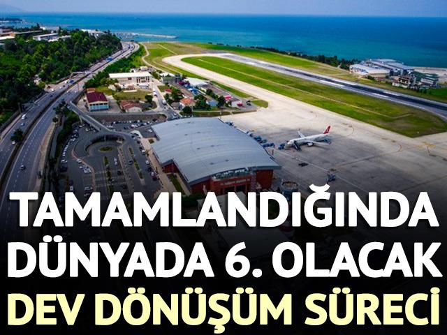 Tamamlandığında d&uuml;nyada 6. olacak: Havalimanında dev d&ouml;n&uuml;ş&uuml;m s&uuml;reci
