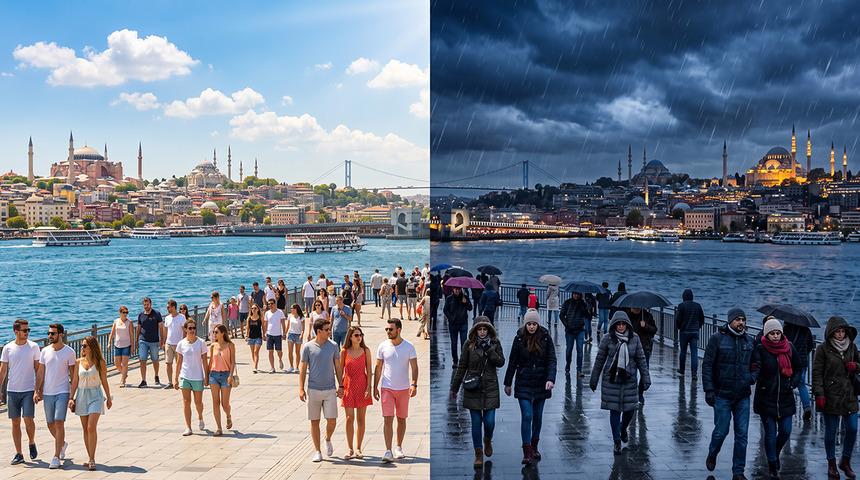 Meteoroloji uyardı! G&uuml;nd&uuml;z yaz, gece kış havası: Bir g&uuml;nde 13 derece birden soğuyacak