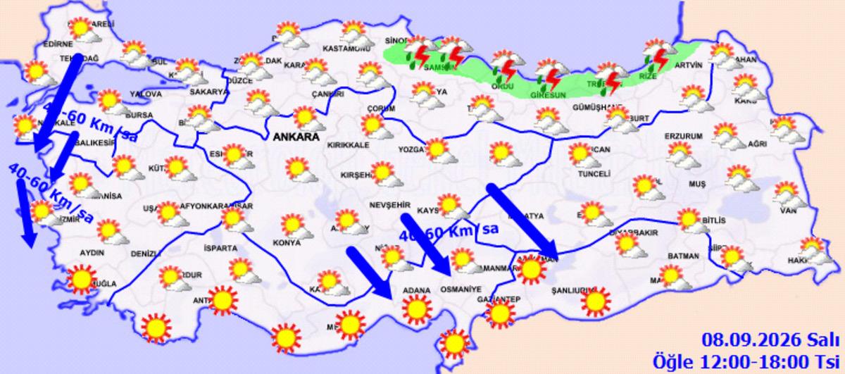 Meteoroloji uyardı! Gündüz yaz, gece kış havası: Bir günde 13 derece birden soğuyacak 1