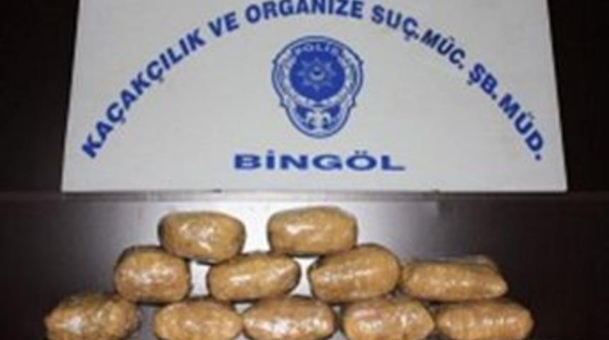 10 kilo esrar ele ge&ccedil;irildi