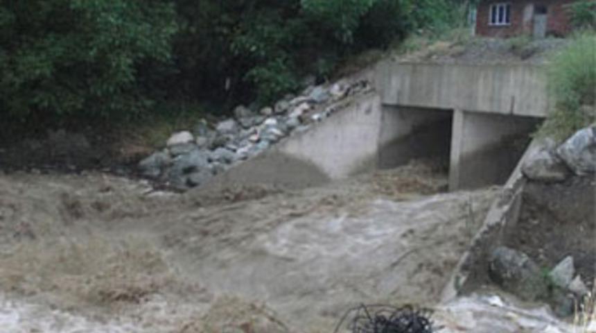 Bilecik'te şiddetli yağış