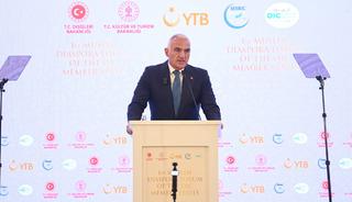 Bakan Ersoy'dan Gazze &ccedil;ağrısı: "M&uuml;sl&uuml;man diasporaların Filistin m&uuml;cadelesini d&uuml;nyaya anlatmada kritik rol&uuml; var"