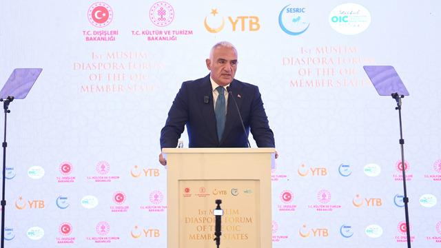Bakan Ersoy'dan Gazze çağrısı: Müslüman Diasporaların Filistin mücadelesini dünyaya anlatmada kritik rolü var