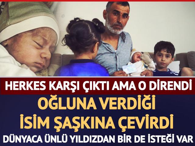 Diyarbakır'da bir baba yeni doğan &ccedil;ocuğuna Ronaldo adını verdi