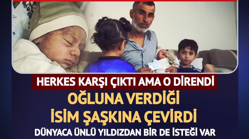 Diyarbakır'da bir baba yeni doğan &ccedil;ocuğuna Ronaldo adını verdi