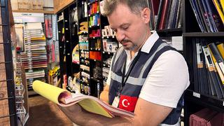 İzmir ve çevre illerde kırtasiyeler denetlendi
