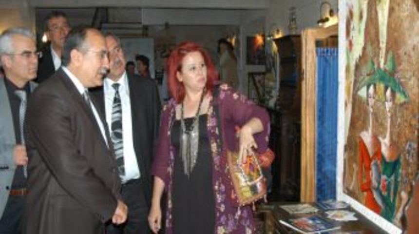 Yabancı sanatçılar Kapadokya'yı tablolaştırdı