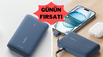Cihazlarınız i&ccedil;in g&uuml;venli ve hızlı şarj: Belkin Powerbank indirimde