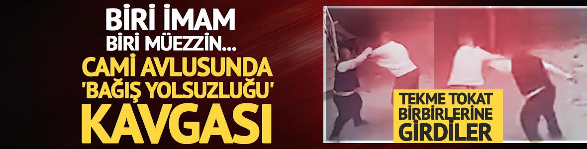 İmam ile m&uuml;ezzinin 'yolsuzluk' kavgası! 