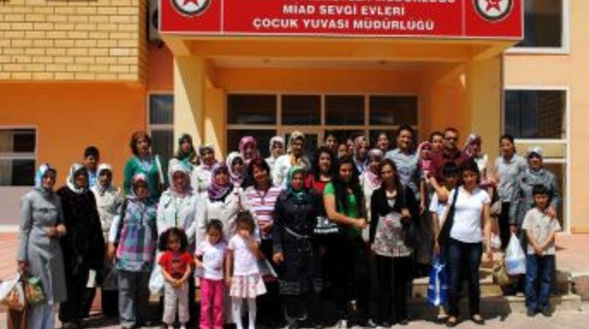 Malatya Kent Konseyi'nden Sevgi Evleri'ne ziyaret