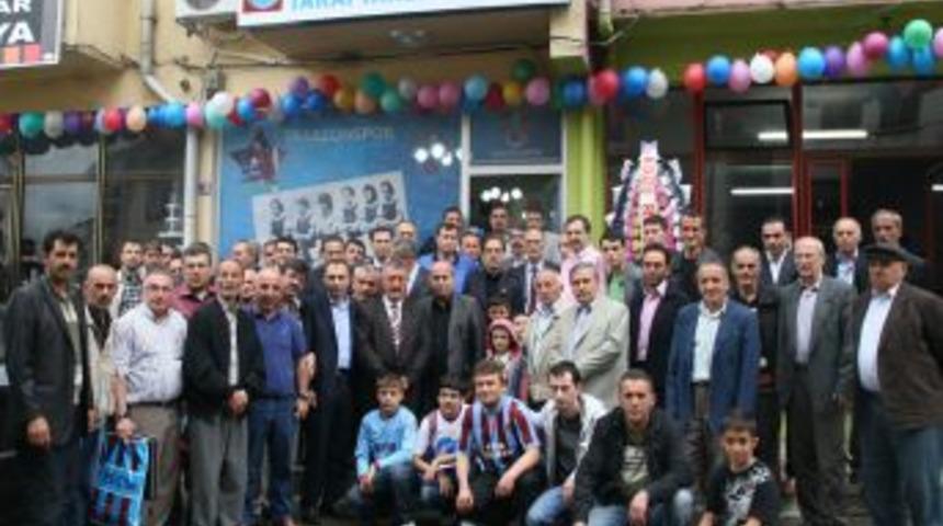 Tonya&rsquo;da Trabzonspor Taraftarları Derneği a&ccedil;ıldı
