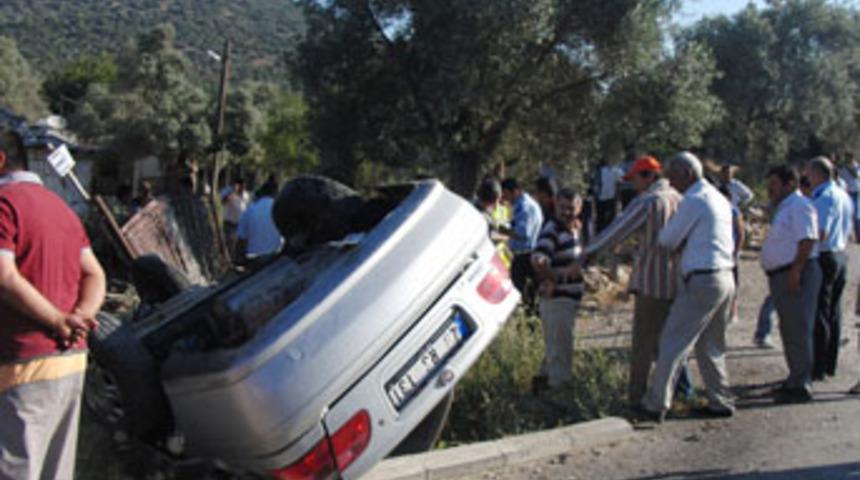 Milas'ta kaza; 2 ölü, 2 yaralı