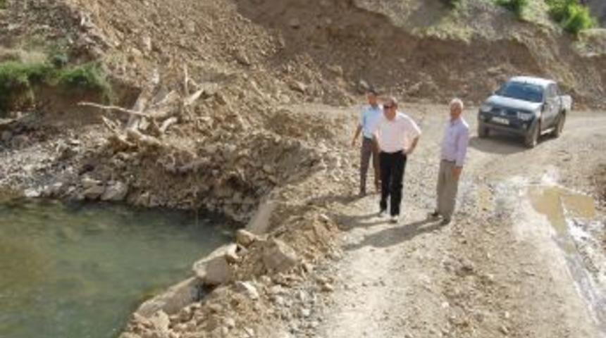 Sason &Ccedil;akırpınar Dağlıca arasına k&ouml;pr&uuml; yapılıyor