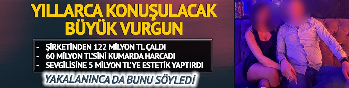 Şirketinden 122 milyon TL &ccedil;aldı, paranın yarısını kumarda yedi: Pişman değilim