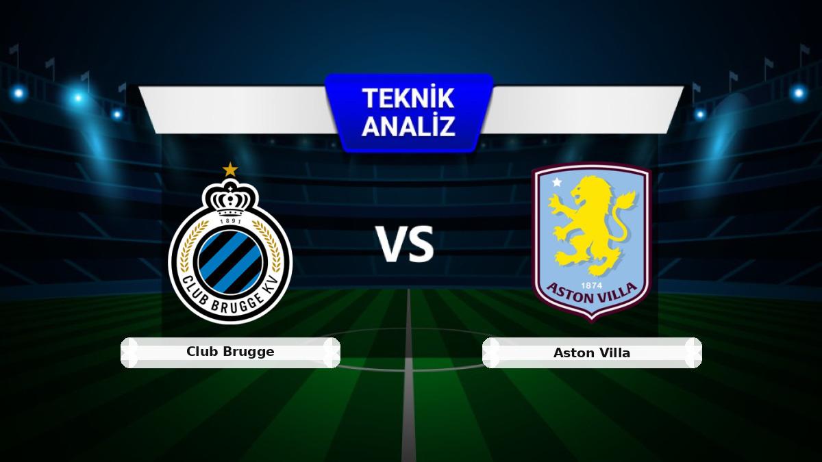 (Özet) Club Brugge - Aston Villa Maçı Özeti ve Tüm Önemli Anları 1