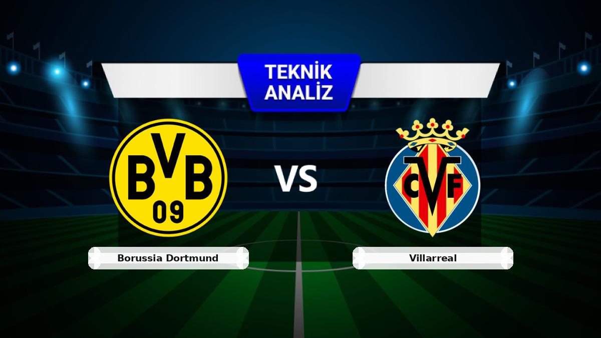 (Özet) Borussia Dortmund - Villarreal Maçı Özeti ve Tüm Önemli Anları 1