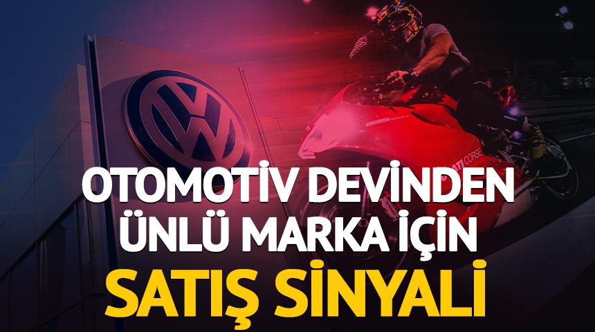 Otomotiv devi Volkswagen'den &uuml;nl&uuml; marka i&ccedil;in satış sinyali