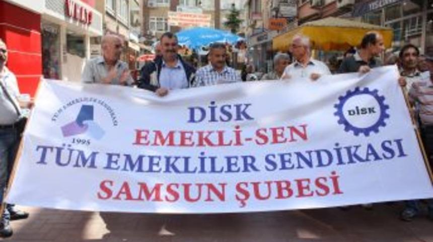 Emekliler, Emekliler Haftası'nda eylemde