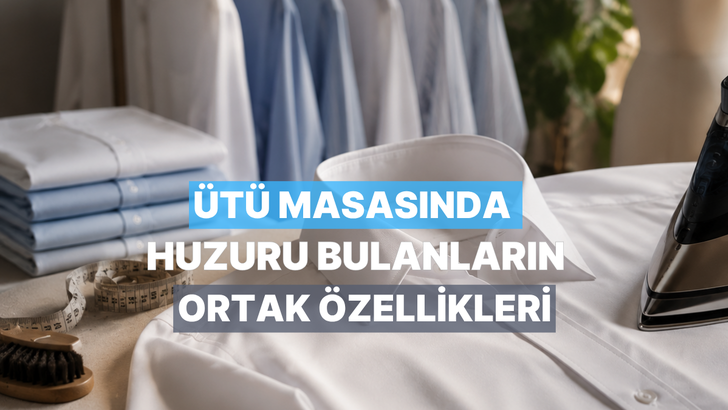 &Uuml;t&uuml; yapmayı bir terapi olarak g&ouml;renlerin asla vazge&ccedil;emediği 8 k&uuml;&ccedil;&uuml;k alışkanlık