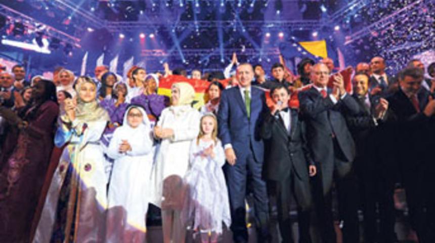 Türkçe Olimpiyatlarına muhteşem kapanış