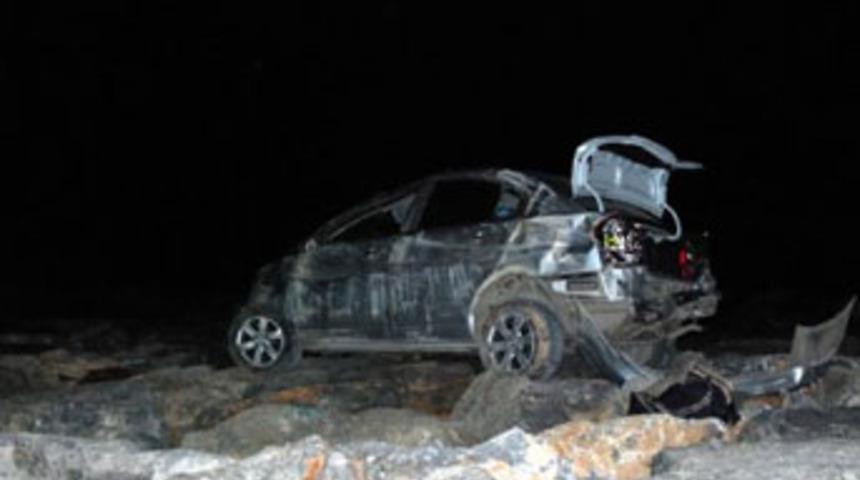 Ara&ccedil;tan fırlayıp &ouml;ld&uuml;