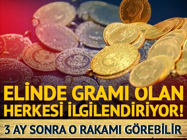 Elinde gramı olanları ilgilendiriyor! 3 ay sonra o rakamı g&ouml;rebilir