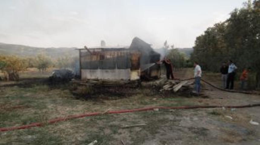 İznik'te yangın paniği