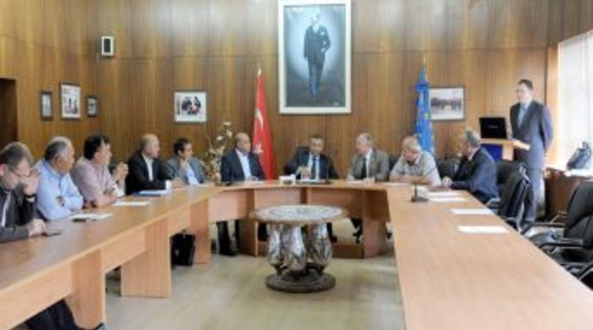 2. OSB M&uuml;teşebbis Heyeti, Vali &Ccedil;ift&ccedil;i başkanlığında toplandı