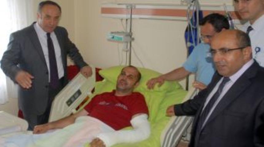 Polis memuru Servet Erkan, yoğun bakımdan &ccedil;ıktı