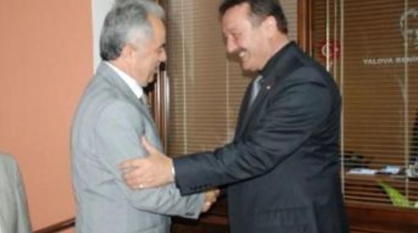 AK Partili vekilden belediyeye ziyaret