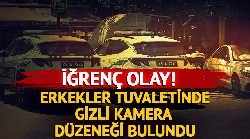&Ccedil;ay bah&ccedil;esi tuvaletinde gizli kamera d&uuml;zeneği bulundu
