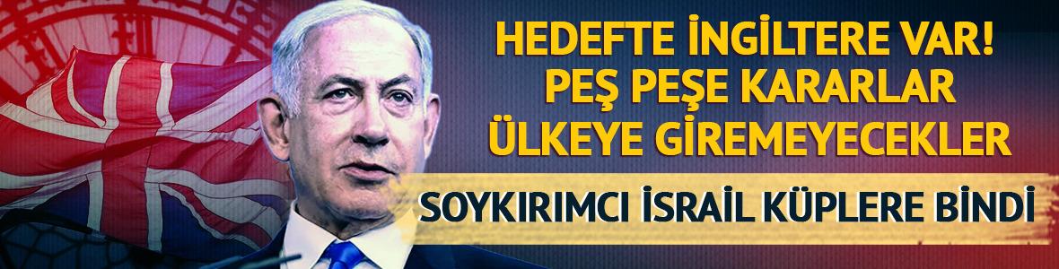 Yaptırım kararına soykırımcı İsrail'den karşı hamle