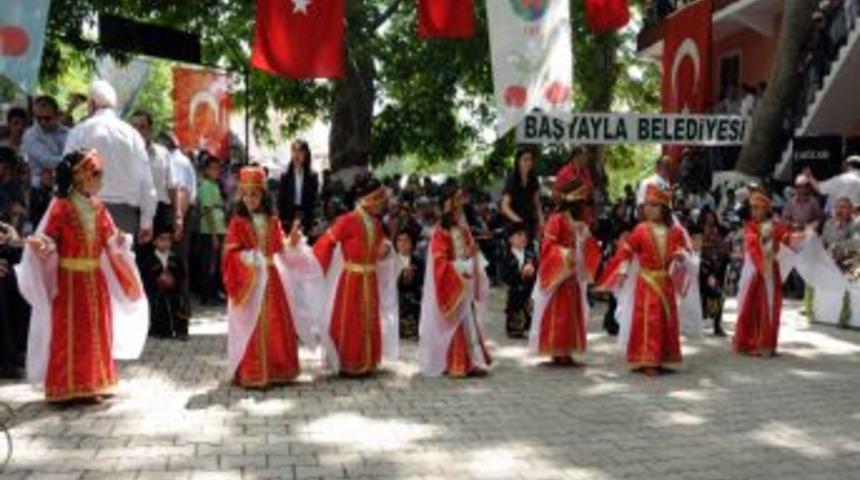 Başyayla Kiraz Festivali yapıldı
