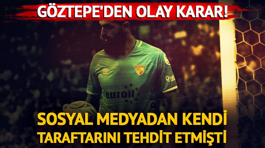 Sosyal medyadan taraftarı tehdit etmişti! G&ouml;ztepe'den Gugeshashvili i&ccedil;in olay karar