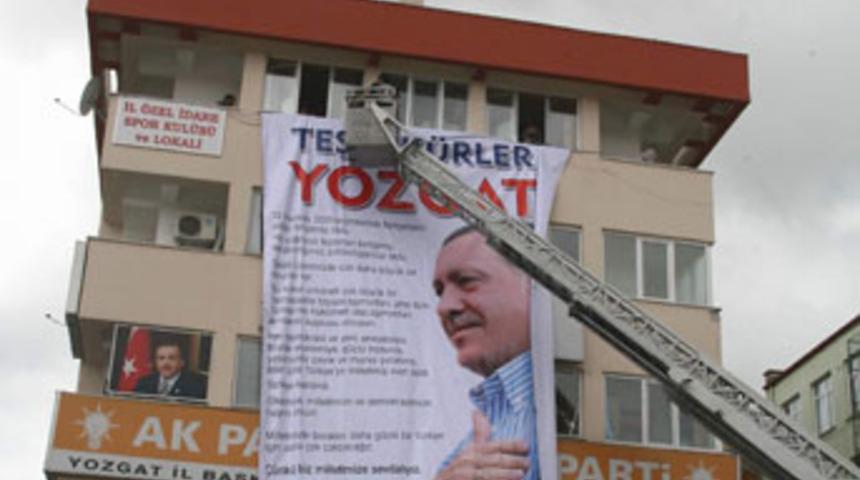 AK Parti'den teşekk&uuml;r