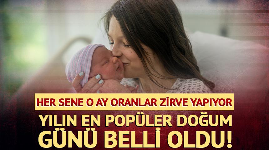 Yılın en pop&uuml;ler doğum g&uuml;n&uuml; belli oldu! Her sene o ay doğum oranları zirve yapıyor