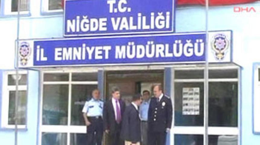 Niğde Emniyeti'nde operasyon