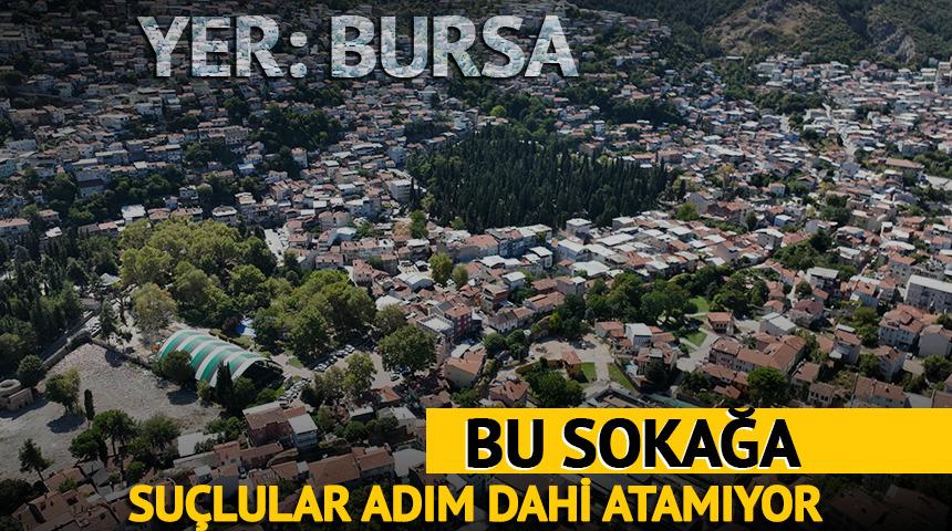 Yer: Bursa! Su&ccedil;lular bu sokağa adım dahi atamıyor