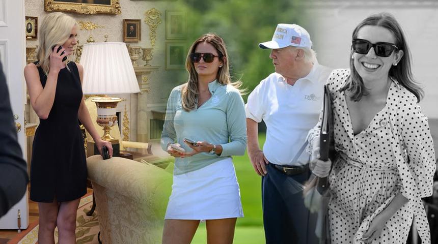Beyaz Saray'daki kadın danışmanlar g&uuml;ndemde! Trump servet değerinde hediye almış