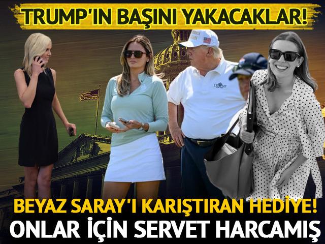 Trump&rsquo;tan 3 kadın danışmanına servet değerinde hediye!