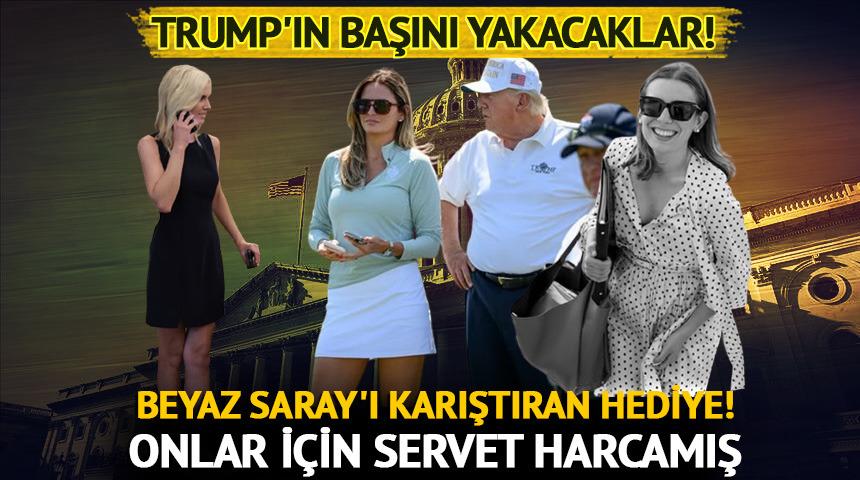 Trump&rsquo;tan 3 kadın danışmanına servet değerinde hediye!