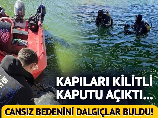 Aracının kaputu a&ccedil;ık haldeydi... Cesedi &Ccedil;ubuk Barajı'nda bulundu