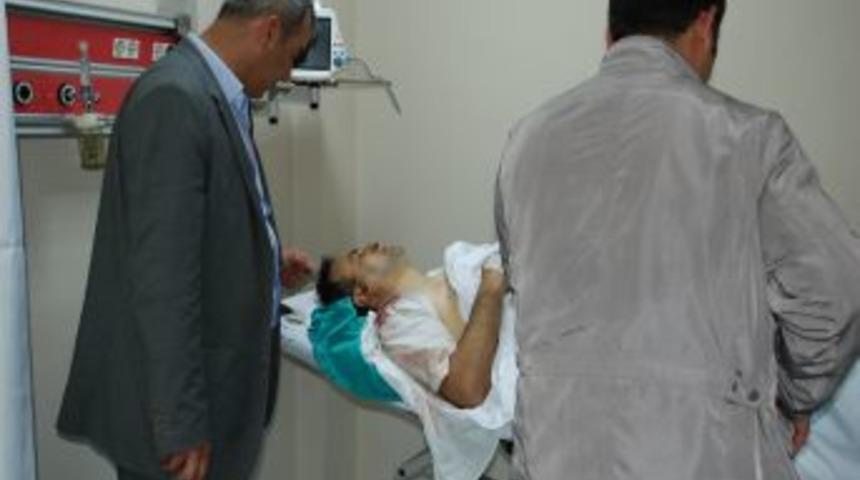 Genel Maden İş&ccedil;ileri Sendikası Genel Başkan yardımcısı kazada yaralandı